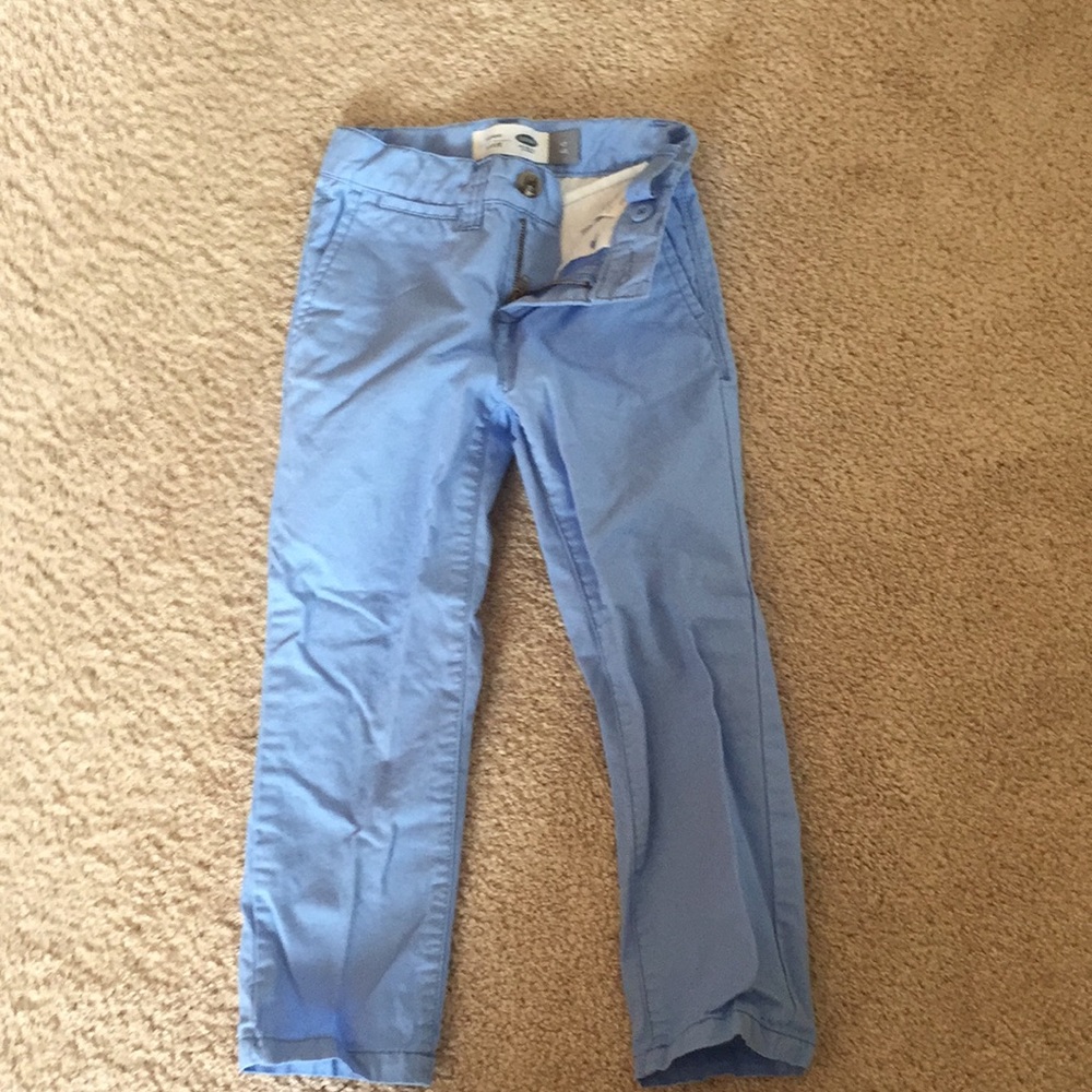 4T boys light blue khaki